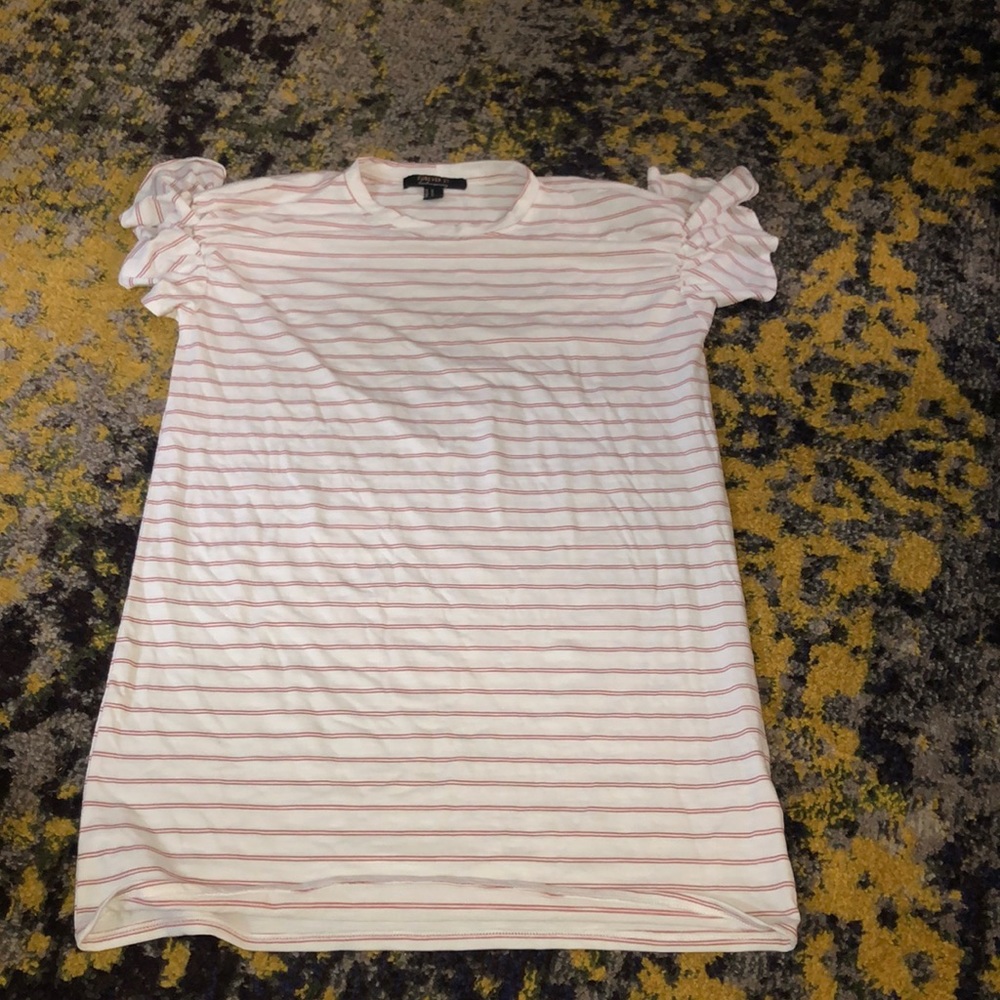 Striped t shirt dress